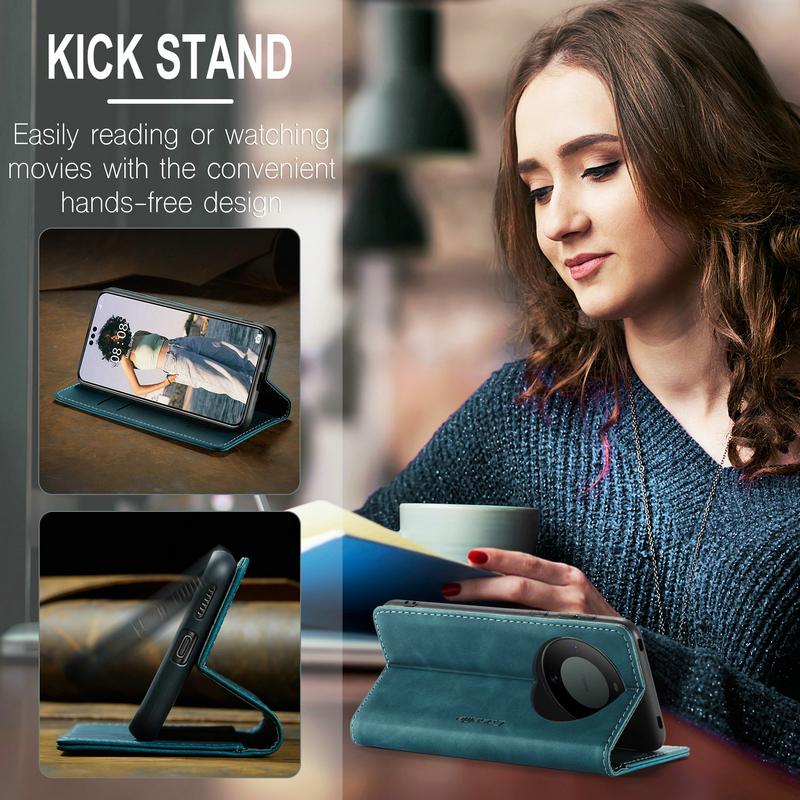 Retro Leather Phone Case For Huawei Honor 80 X40 P60 art P40 P30 P50 Mate 30 Pro lite Flip Magnetic Wallet For mate 60 30 Cover