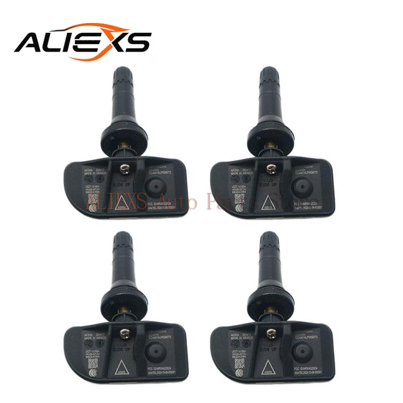 4PCS Car Tire Pressure Monitor System Sensor JX7Z-1A189-A JX7Z1A189A For Ford Explorer Focus IV Kuga S-Max Transit TPMS 433MHZ