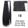 LISI HAIR Длинная прямая волнистая синтетическая шиньон с конским хвостом. Женская повседневная одежда - дополнительные волосы 85 см с конским хвостом.