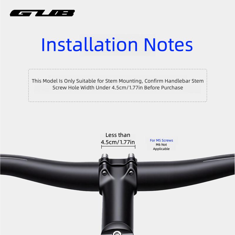 GUB 683 Bike Computer Mount 3-in-1 Aluminum Alloy Handlebar Extender For Garmin Bryton Wahoo Bicycle Light Sports Camera