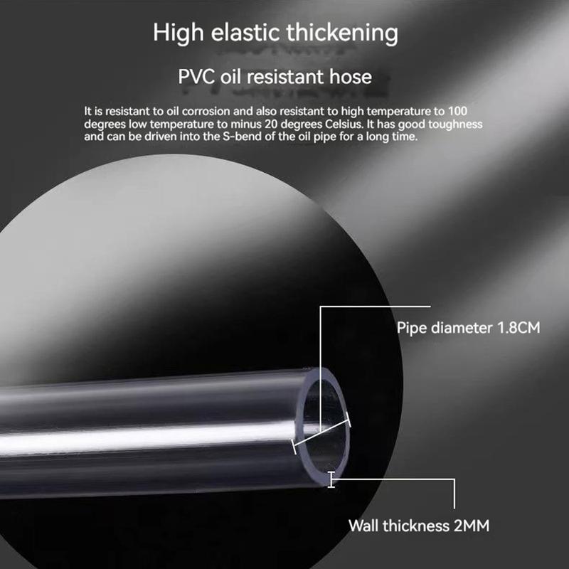 Oil Extractor Manual Gasoline Universal Hand Fuel Pump Manual Suction Pipe Liquid Manual Pump Fuel Saver Emergency Siphon Pump