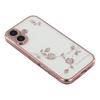 KADEM For iPhone 17 Case Flower Rhinestone Decor TPU Phone Cover