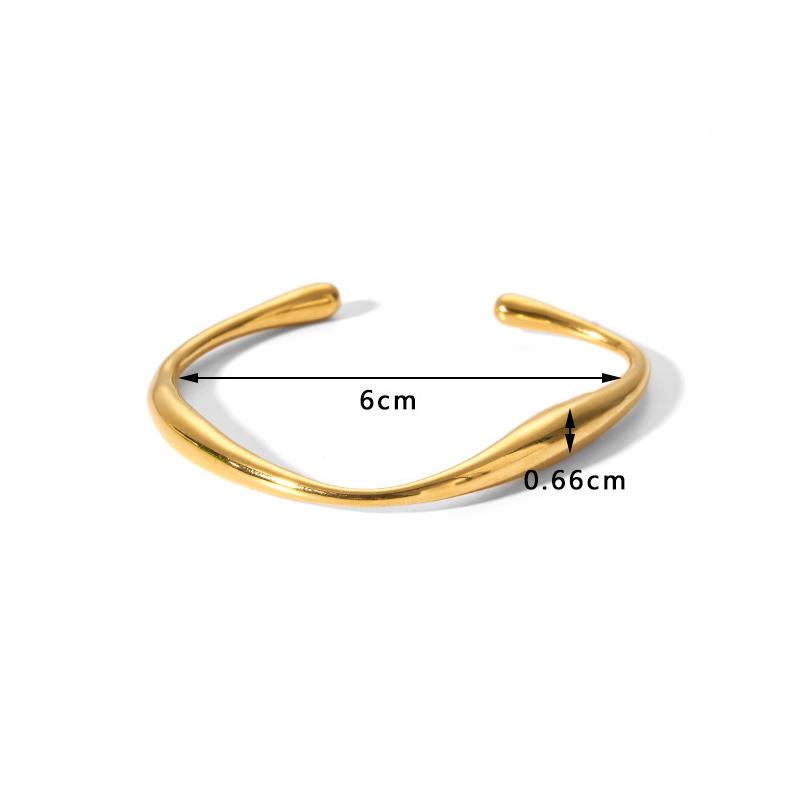 Новые браслеты из кубического циркония 18 карат из нержавеющей стали, не выцветающие ювелирные изделия для женщин, подарок