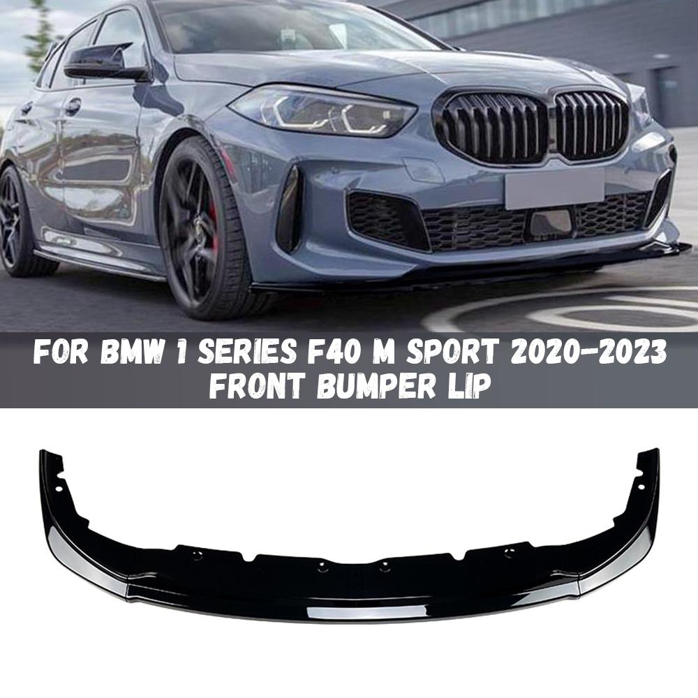 Для BMW F40 1 серии M Sport 118i 120i 128ti 2020 2021 2022 2023 Передний бампер Губа Спойлер Разделитель Диффузор Комплект обвеса