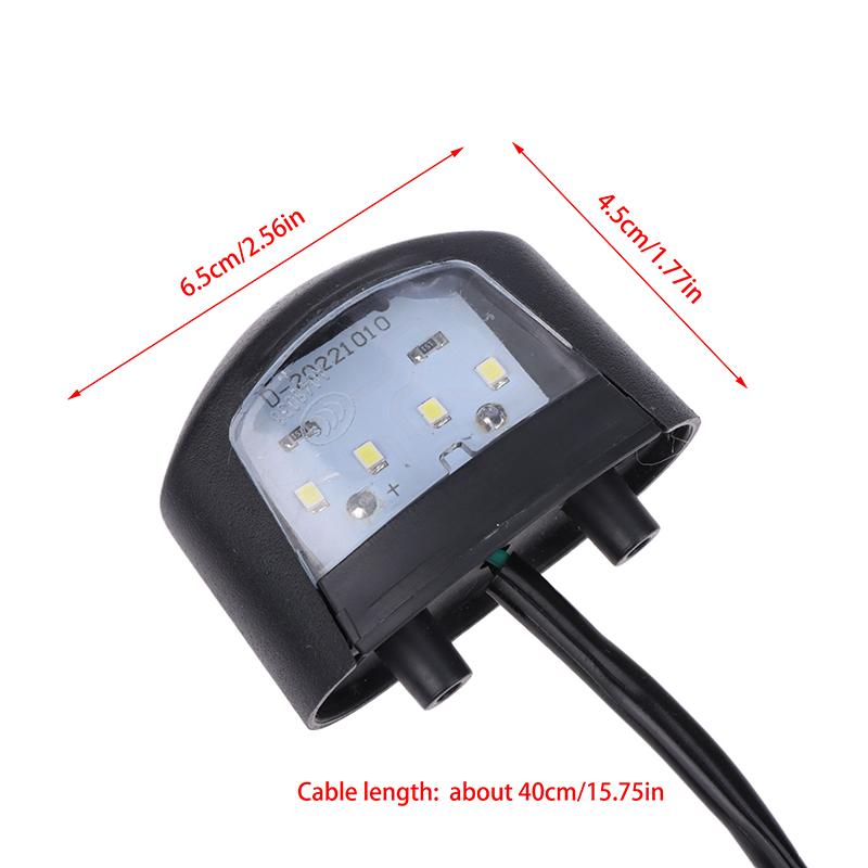 Фонарь номерного знака мотоцикла, задний указатель поворота, Abs Led для Kawasaki Ninja 250R 300 Zx636 Zx-6R Z1000 Z800 Z750