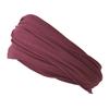 CHARM Stretchy Wide Turban Easy To Viscose and Rayon Solid Color Hairband, Style, [Free Size/Maroon]