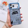 Чехол для телефона Band A-Arctic Monkeys Для iPhone 17 16 15 14 13 12 11 Pro Max Air Матовый Лазерный Аврора Ударопрочный Funda