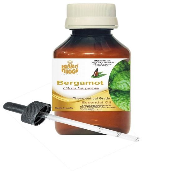 Levenmooi Bergamot (Citrus bergamia) Pure & Natural Therapeutic Grade Essential Oil Plastic with Dropper