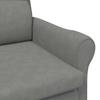 Armchair Dark Grey 76 x 94 x 102 cm Microfiber