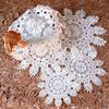 Hollow-out Lace Embroidery Flower Heat Resistant Slip-resistant Dining Table Decorations Accessories