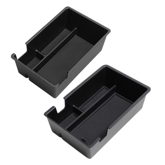 Yousheng Center Console Organizer for BYD Yuan UP 2024 2025 OEM Fit Armrest Storage Box Tool-Less Installation 5L Sliding Lid Bin