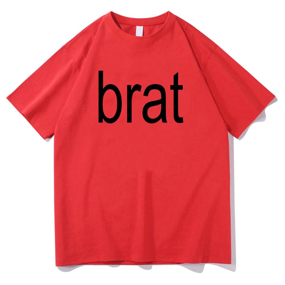 Brat Album 2024 Tour T-shirt Charli XCX with Special Guest Shygirl Tee-shirt Casual Cotton High Quality Women Tshirt Unisex Tees