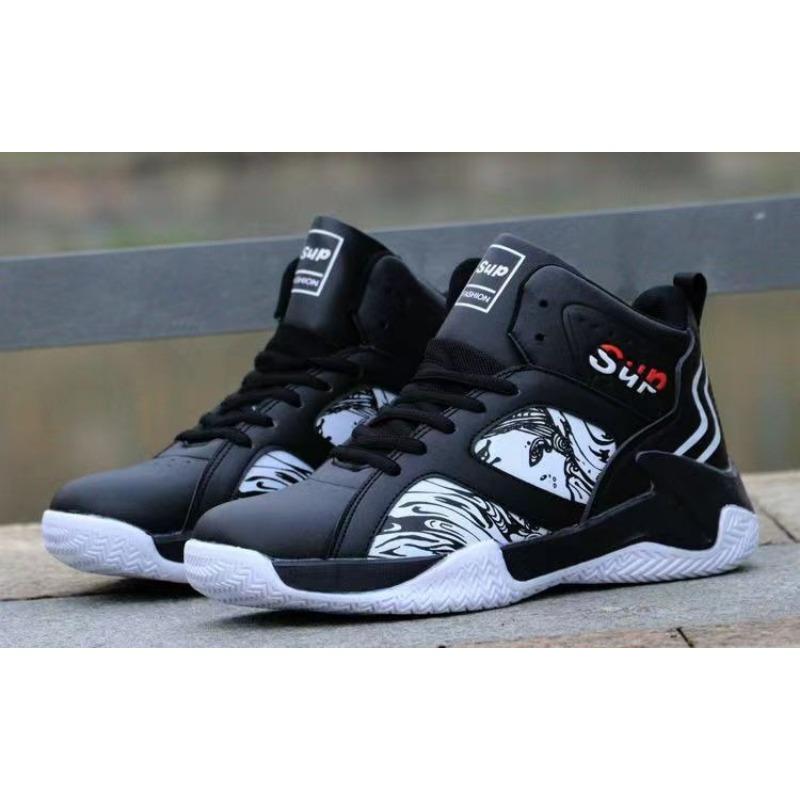 Mens Large Size Breathable Fashion Low Top Outdoor Casual Sports Basketball Shoes