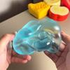 1/2 шт. Антистрессовый мячик с кокосовым маслом, медленно восстанавливающий форму, игрушка для снятия стресса, многоразовый эластичный прозрачный мячик для декомпрессии, сенсорная игрушка