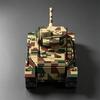 MOC Military Series (Panzerkampfwagen VI Tiger (P)) Main Battle Tank Building Block Model Kit—A Gift for Military Enthusiasts