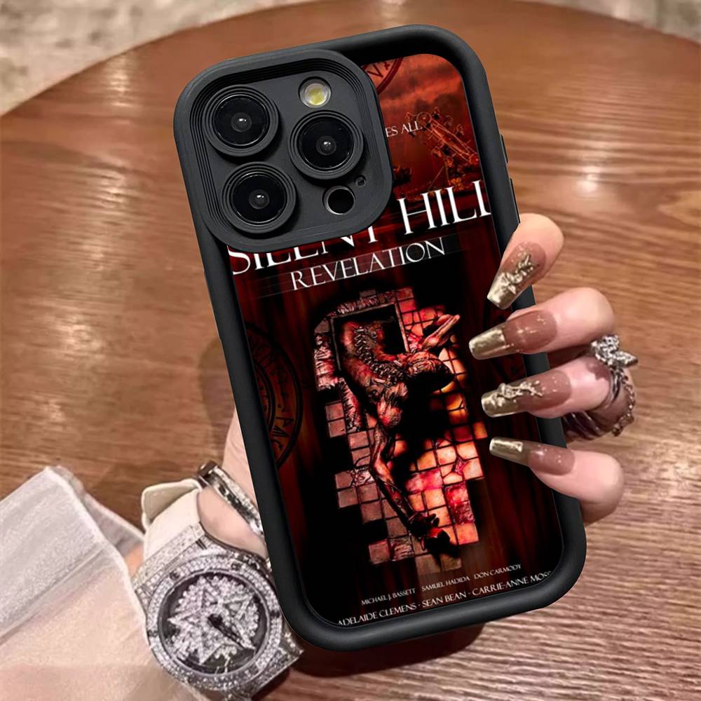 Чехол для телефона Silent H-Hill Horror Game для iPhone 17 16 15 13 11 12 14 Pro Max Plus Силиконовый чехол-оболочка