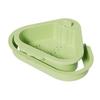 Sink Drain Basket With Fine Mesh Touchless Garbage Disposal Double-Layer Structure Sink