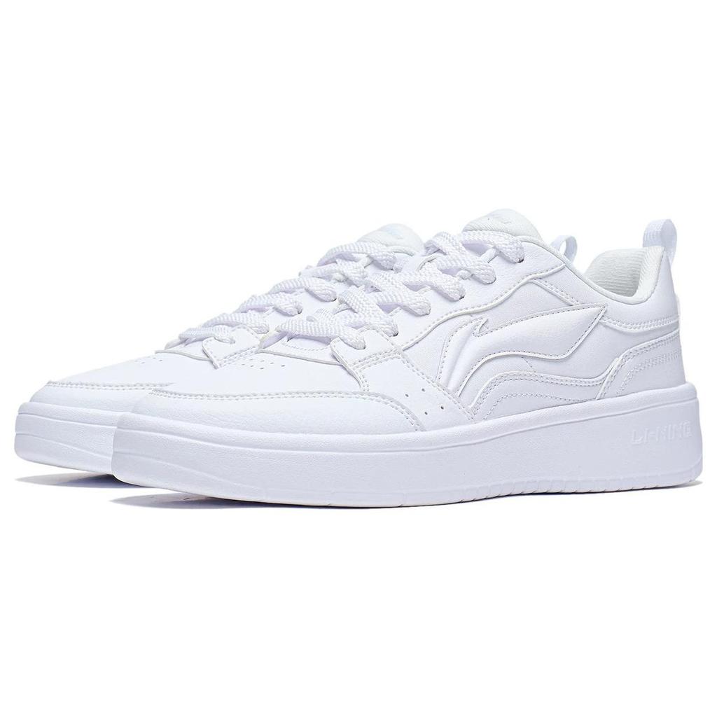 Li Ning Yuan Bao Versatile Casual Comfortable Thick Sole Height Increasing Shock Absorbing Non-Slip Wear-Resistant Low-Top Skate Shoes AGCT340-5