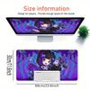 1pc Large Gaming Mouse Pad, UV Reactive Non-Slip Desk Mat, Washable PolyesterGamer, Cyberpunk, HeraheranComputer Pad with Vibrant Game Machi