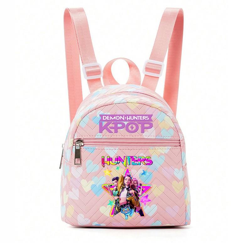 Girls Lightweight School Backpack Candy Color Minimalist Campus Bag Teenagers Daily Use 20L Capacity