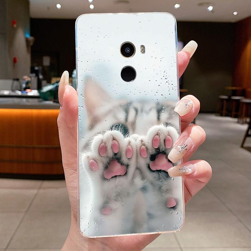 Case For xiaomi Mi Mix 2 Mix2 Casing Aesthetic Luxury Cute Cool Boys Girls Clear Silicone Phone Case for xiaomi Mix 2 Soft Cover