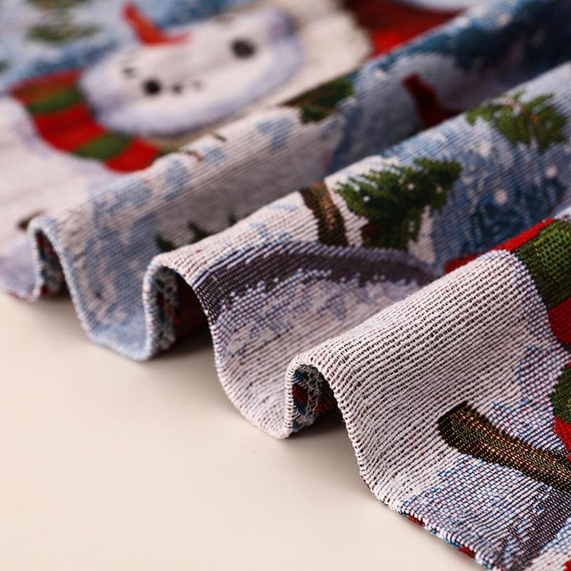 Christmas table fashion high quality printed tablecloth Christmas placette Christmas decorations for home | table treadmills
