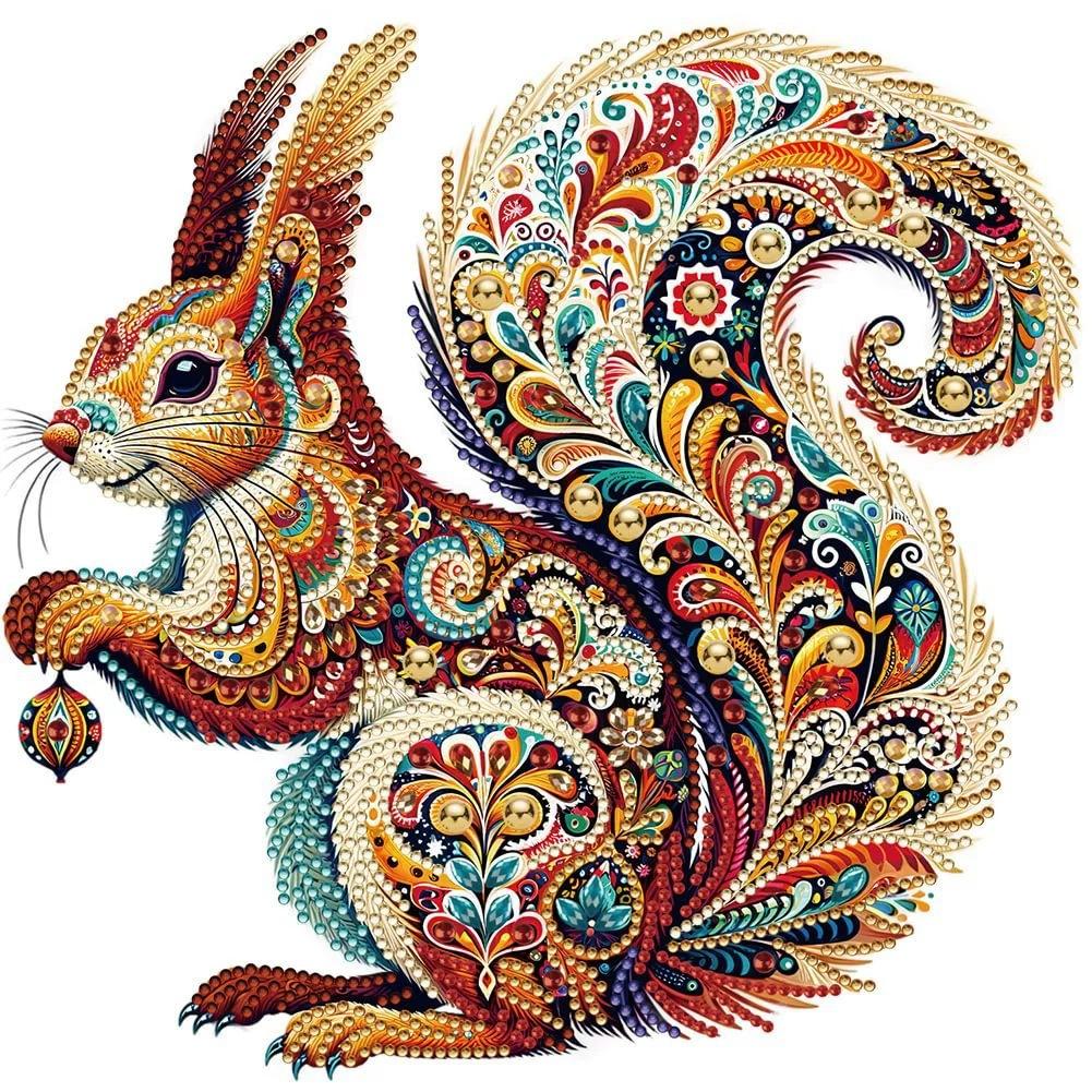 Алмазная мозаика, Алмазная мозаика специальной формы, Набор материалов для ручной работы (наклейки) 30 * 30 Алмазные наклейки Декоративная картина своими руками Трансграничный
