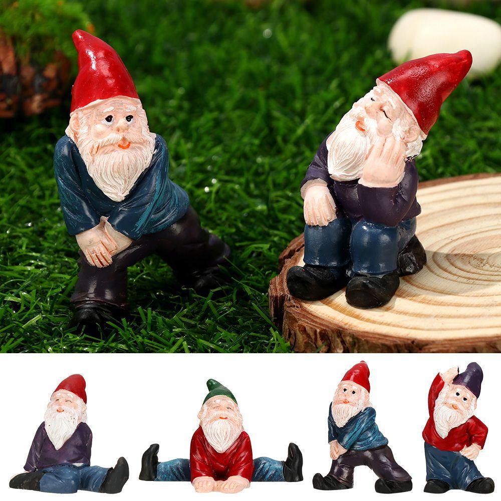 Украшения Настольные украшения Фигурки гномов Сказочный сад Микропейзаж Миниатюрные гномы