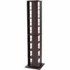 (YAMAZEN) Rotating Bookshelf, 8 Shelves, 45cm Wide X 45cm Deep X 182.5cm High, Wall-Mountable or Corner-Mountable, Compact, Large Capacity, As