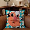 Anime Cchainsaw Man Pochita   Cushion Cover Inches Farmhouse Decor Home Throw Pillow Covers for Couch Decorations