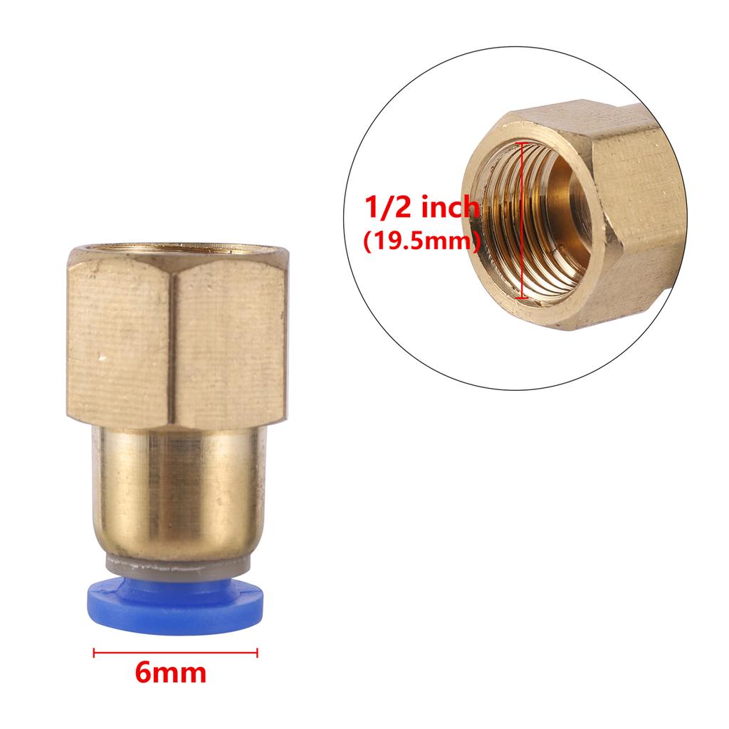 1/2" Male Thread Water Filter PP Cotton Mini Filter Garden Water Sprayer Misting System with 1/4" To 1/2"Female Thread Connector
