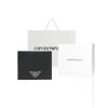 Emporio Armani Короткий держатель для карт-кошелька, складной, ПВХ, с логотипом орла, мужской кошелек, черный Y4R168-YLA0E-81072