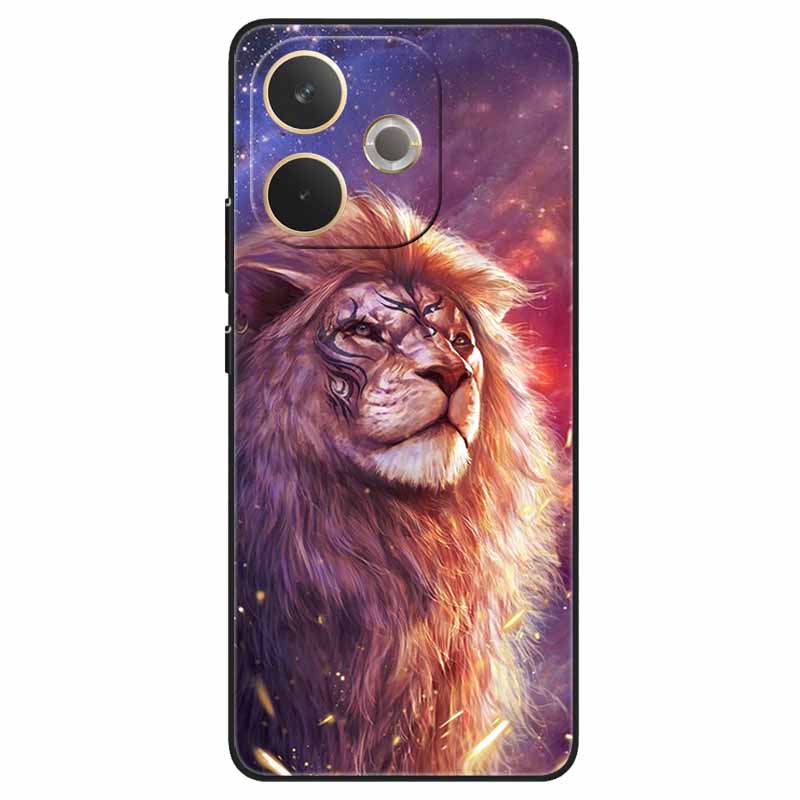 Чехол для OPPO A5 Pro 4G Черный ТПУ Крутые Животные Волки Силиконовая Крышка Телефона для Oppo A5 Pro 5G Защитные Чехлы A5Pro 2025 Чехлы