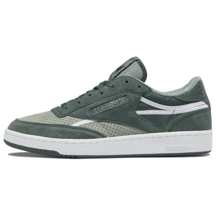 Reebok Club C 85 Vintage Унисекс Меловой Зеленый Гармония Зеленый Облачный Белый GV7045