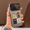 Новый английский применимый чехол для мобильного телефона iphone17 11 Apple 16promax/15 противоударный 14pro13 Европа и Америка 12