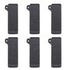 6Pcs 2 Way Radio Plastic Belt Clip Replacement for BP 209 Battery for ICOM IC V8 IC F3G IC F3GT IC