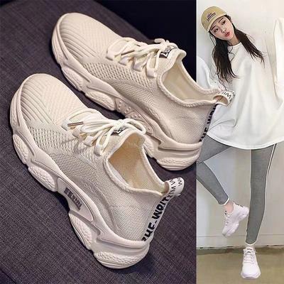 Модные новые женские легкие кроссовки, сетчатая обувь для взрослых, удобная спортивная обувь с мягкой подошвой, дышащая повседневная обувь