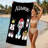 Customizable personalized beach towels Animaniacs themed designs.Suitable for the beach, yoga, sports;ideal as beach accessories
