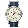 Timex Weekender Central Park T2N654 Watch, Cream/Navy/Gray, (Officially Imported)