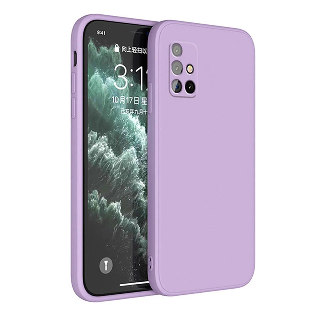 Силиконовый чехол для телефона Samsun A73 A72 A71 A55 A54 A53 A52 A51 для Samsung A30 A31 A32 A33 A34 A35 A41 A42 Мягкая задняя крышка