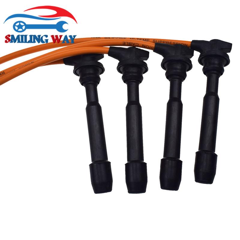 Комплект проводов зажигания для Hyundai Elantra Tiburon Tucson и Kia Soul Spectra Sportage 2.0L 1.8L 27501-23B00,27501-23B70