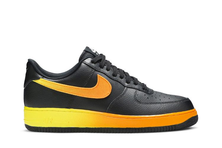 Nike Air Force 1 Low Черный Желтый Оранжевый