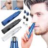 2 In 1 Nose Hair Trimmer USB Rechargeable Men Electric Hair Removal Nose Ear Hair Clipper Razor Epilator Women