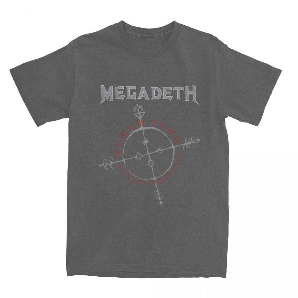 Футболка Megadeths Cryptic Writings для мужчин и женщин, 100% хлопок, забавная, с круглым вырезом, черная металлическая, дэт-метал-футболка, короткий рукав, одежда, уникальная