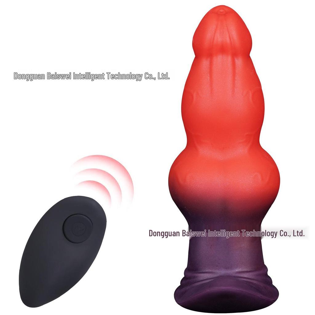 Силиконовый Анальный Дилататор в Форме Животного с Вибрацией для Мужчин и Женщин SM Игрушка