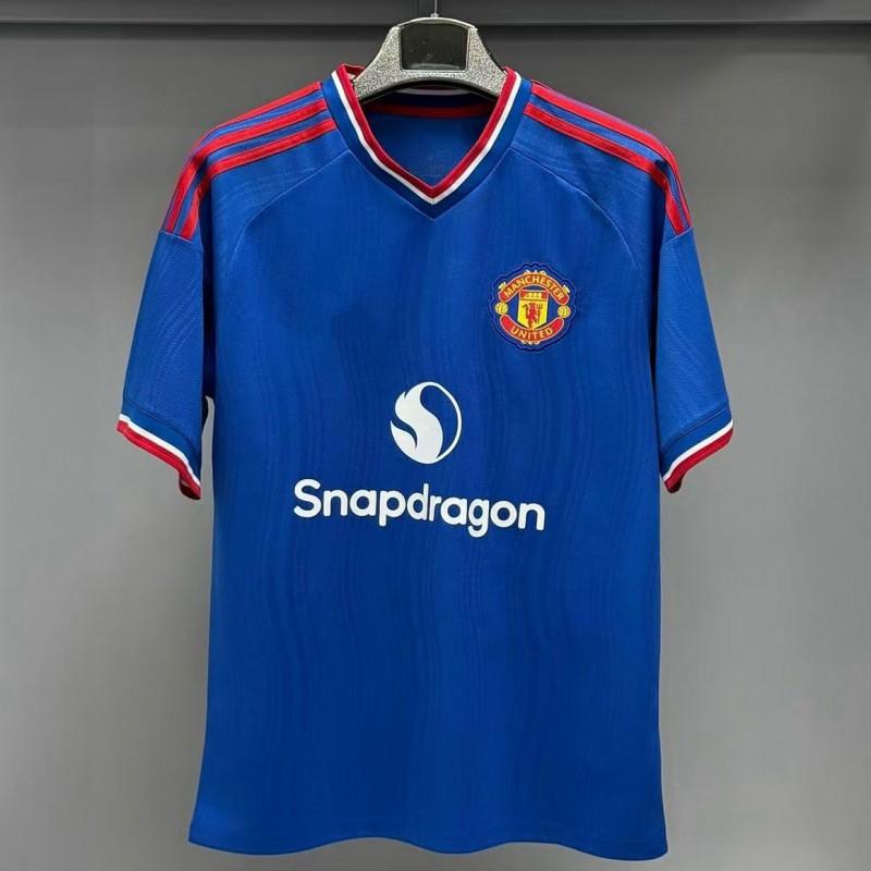 26/27 Season Fan Edition Short Sleeve Soccer Jersey Custom Name Number Breathable Quick Dry Team Sports Top