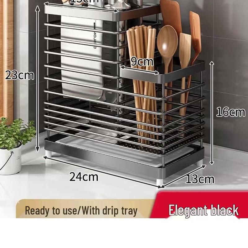 miflame Countertop Knife and Chopstick Holder