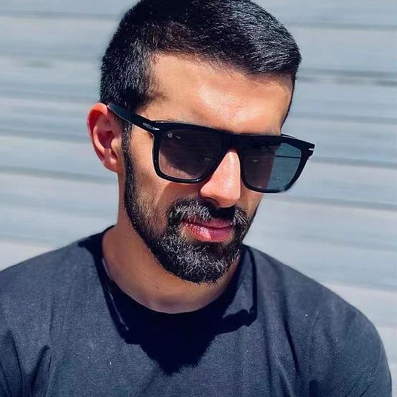 Совершенно новые винтажные солнцезащитные очки для мужчин и женщин, квадратная оправа, модные лучи, дизайнерские очки для вождения, ретро-оттенки, UV400