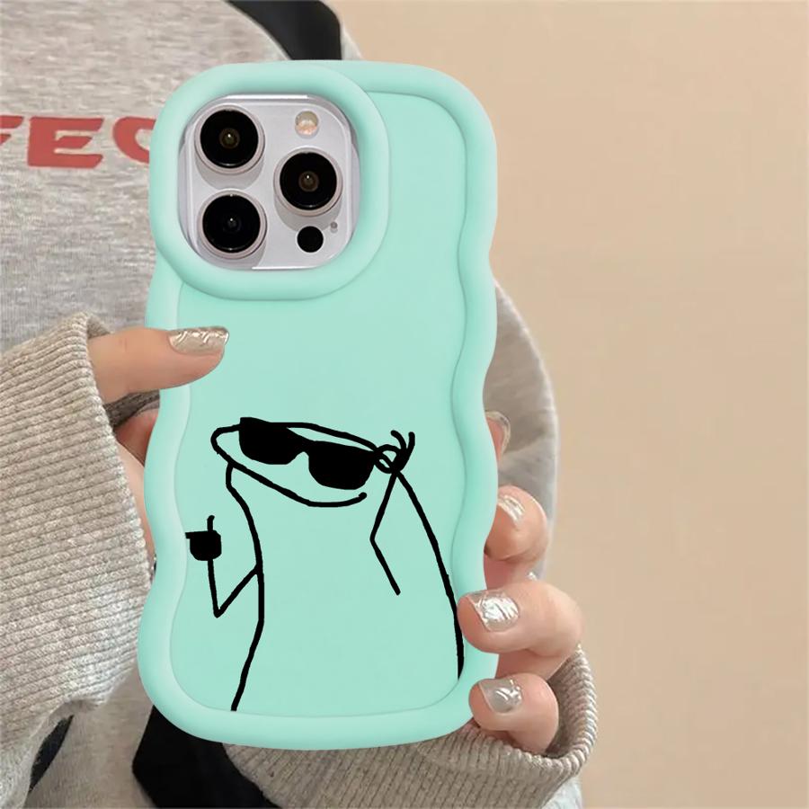 Чехол Line People для iPhone 8 14 XR 15 Plus 11 13 12 17 Air 16 Pro Max Мягкий чехол для телефона