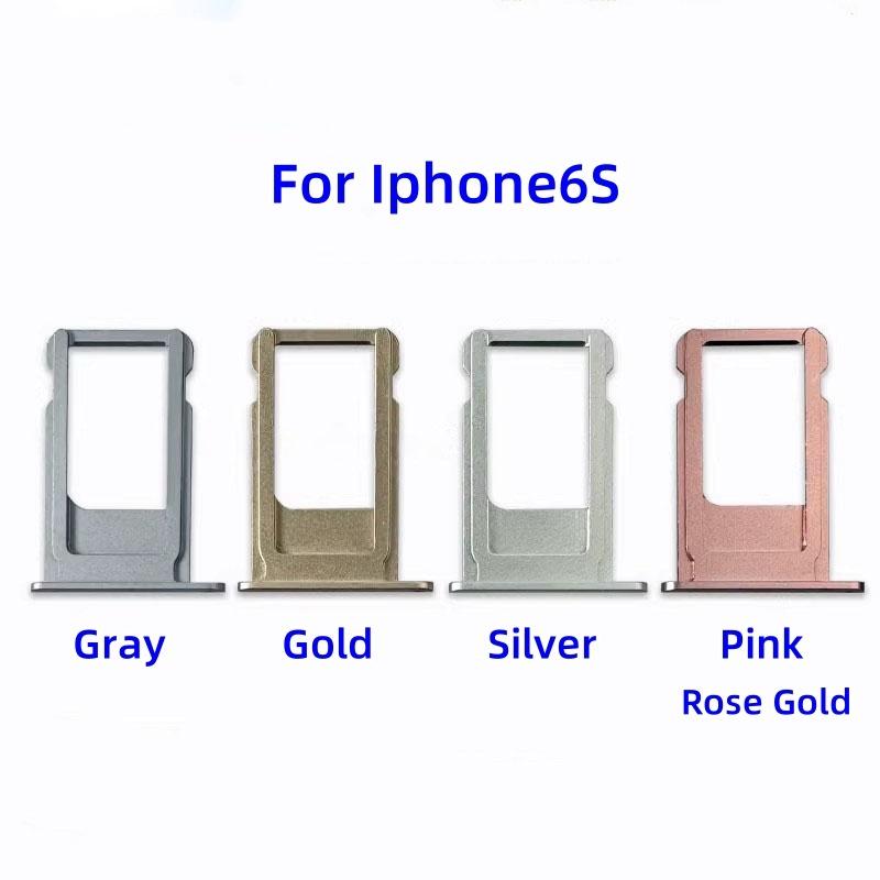 SIM Card tray For Iphone6/6S/6Plus/6Splus Card slot drawer Holder drawer chip card tray Sim Card Reader Socket for Iphone6SPlus